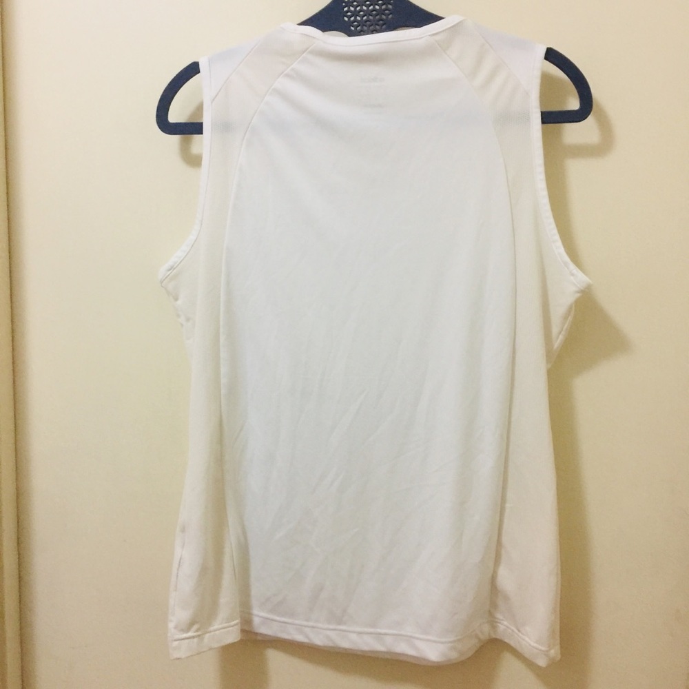 Adidas Tank Top White Women's Size‎ L - Picture 5 of 6